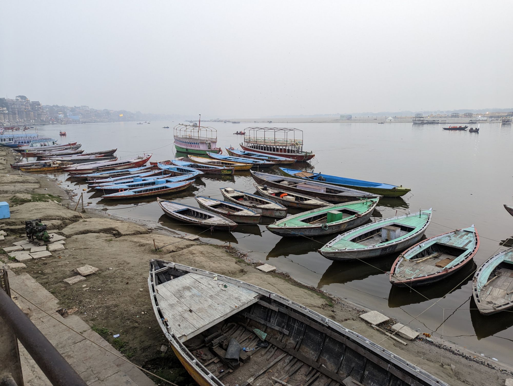 February 8, 2023 – Day 6 – Sunrise Over the Ganges